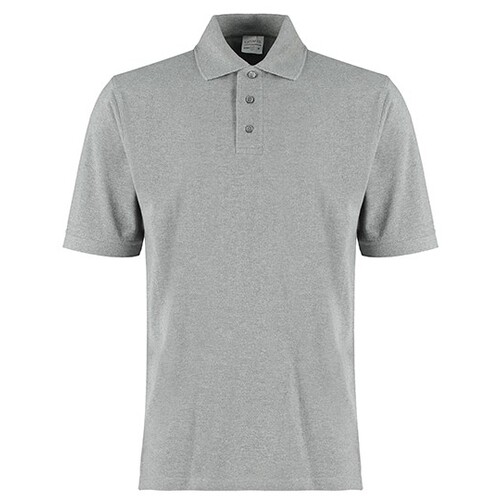 Kustom Kit Classic Fit Cotton Klassic Superwash® 60° Polo (Heather Grey Marl, 3XL)