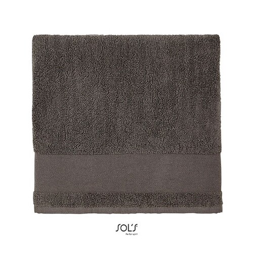 SOL´S Hand Towel Peninsula 50 (Dark Grey (Solid), 50 x 100 cm)