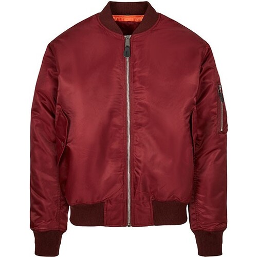 Build Your Brandit MA1 Jacket (Burgundy, 5XL)