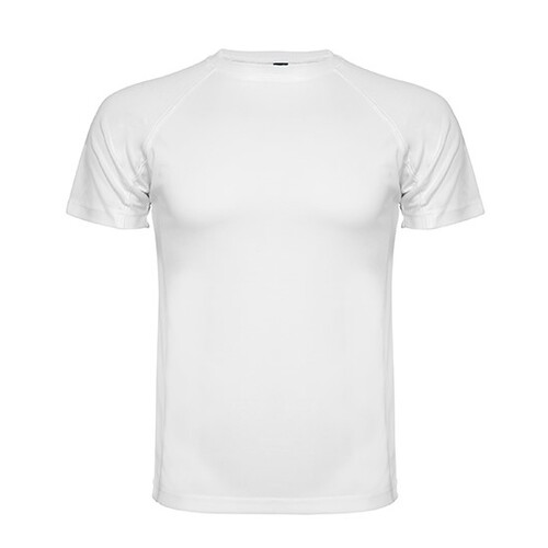Roly Sport Kids´ Montecarlo T-Shirt (White 01, 4 Jahre)