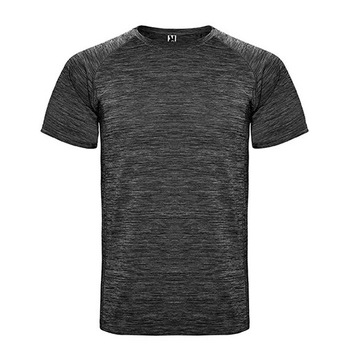 Roly Sport Kids´ Austin T-Shirt (Black Melange 243, 4 Jahre)