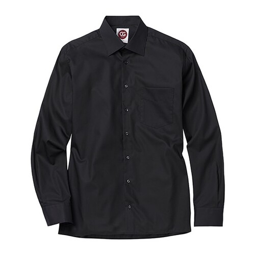 CG Workwear Men´s Shirt Navelli (Black, S)