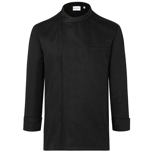 Long-sleeved throw-over chef shirt Basic