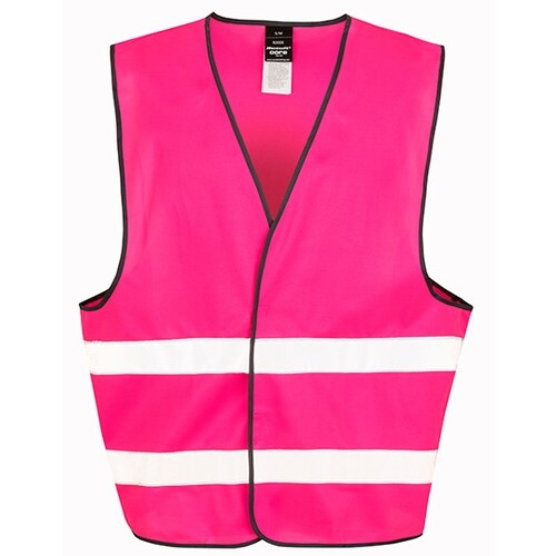 Result Safe-Guard Enhanced Visibility Vest (Pink, XS)