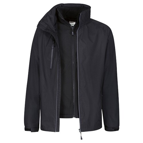 Regatta Honestly Made Honestly Made Recycled 3in1 Jacket (Black, Black, XS)