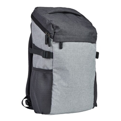 Bags2GO Backpack - Copenhagen (Dark Grey Melange, Light Grey Melange, 45 x 30 x 11 cm)