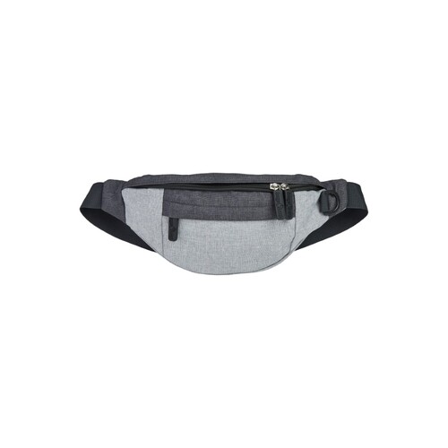 Bags2GO Hip Bag - Helsinki (Dark Grey Melange, Light Grey Melange, 36 x 15 x 7,5 cm)