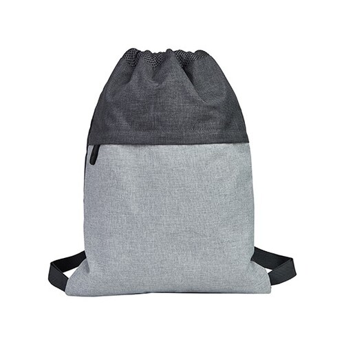 Bags2GO Gymsac - Gothenburg (Dark Grey Melange, Light Grey Melange, 43 x 33 cm)