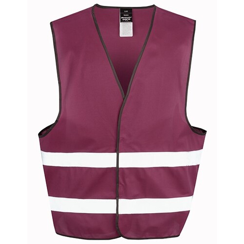 Result Safe-Guard Enhanced Visibility Vest (Burgundy, S/M)
