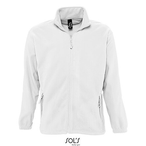 SOL´S Fleecejacket North (White, S)