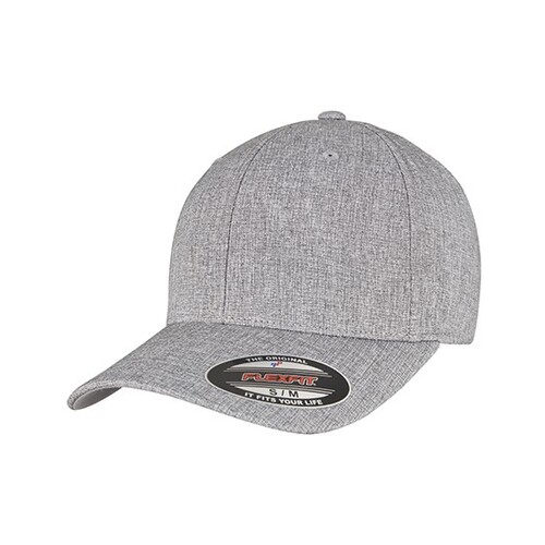 FLEXFIT Flexfit Heatherlight Cap (Grey Melange, L/XL)