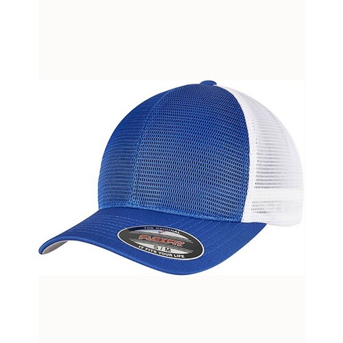 FLEXFIT Flexfit 360 Omnimesh Cap 2-Tone (Royal, White, L/XL)