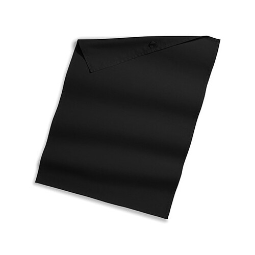 Westford Mill Organic Cotton Tea Towel (Black, 50 x 70 cm)