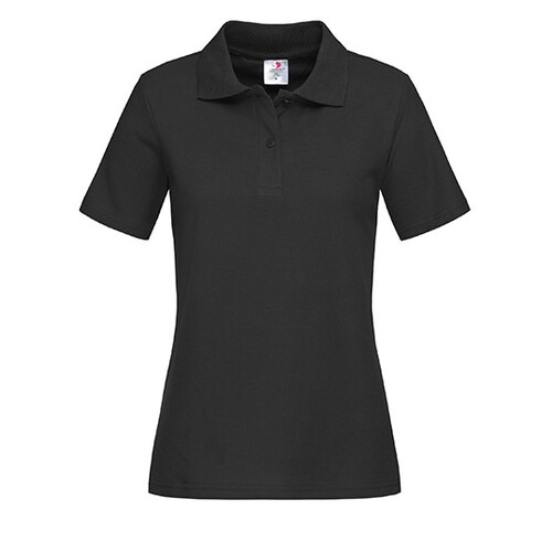 Stedman® Short Sleeve Polo Women (Black Opal, XS)