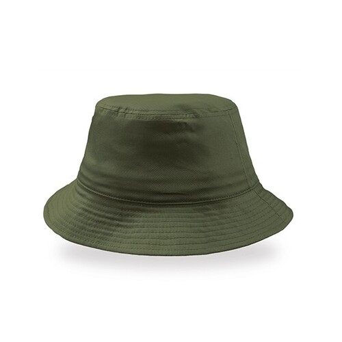Atlantis Headwear Bucket Cotton Hat (Olive, One Size)