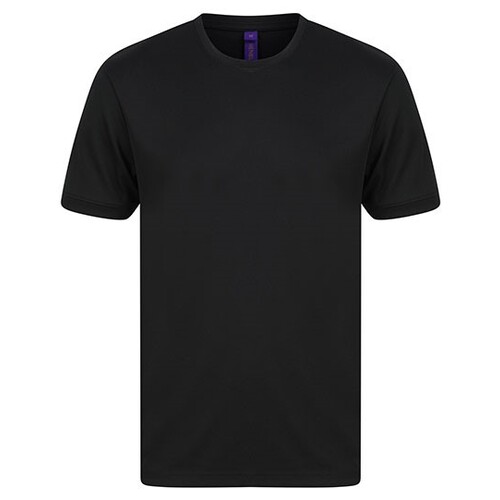Henbury HiCool® Performance T-Shirt (Black, XS)