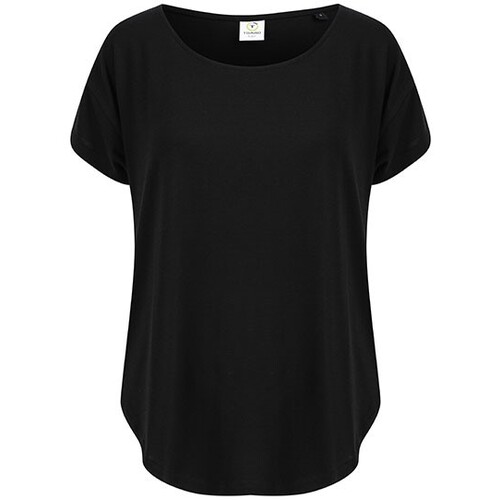 Tombo Scoop Neck T (Black, XS)