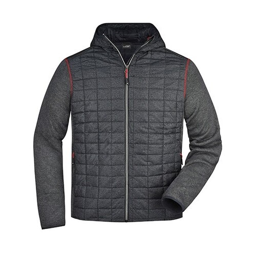 Men's Knitted Hybrid Jacket