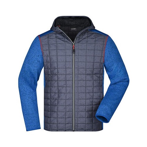 Men's Knitted Hybrid Jacket