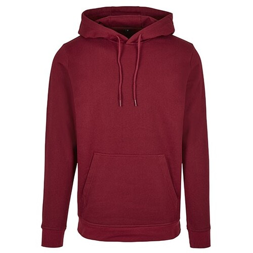 Build Your Brand Basic Basic Hoody (Burgundy, 4XL)