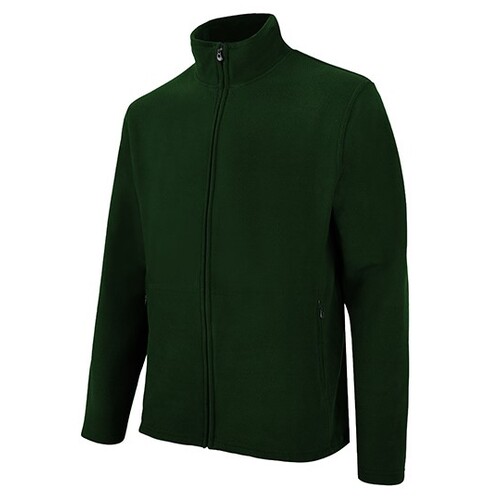 Starworld Men´s Full Zip Fleece Jacket (Bottle Green, S)
