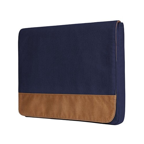 Halfar Sleeve Life (Navy, Brown, 39 x 29 x 3 cm)