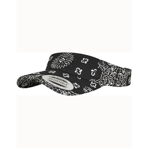 Visera con estampado de bandana