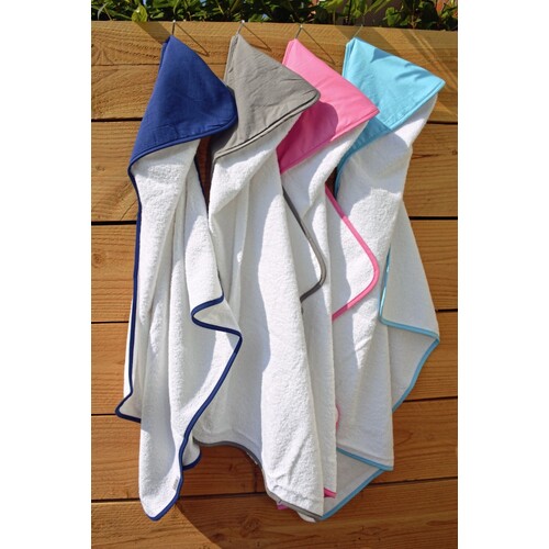 ARTG PRINT-Me® Baby Hooded Towel (Light Pink, Light Pink, Light Pink, 75 x 75 cm)