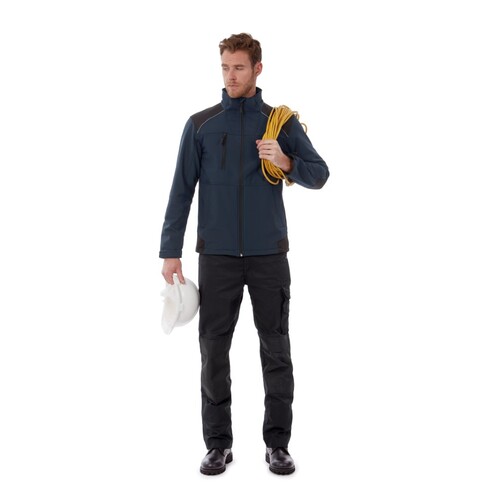 B&C COLLECTION Jacket Shield Softshell Pro (Black, S)