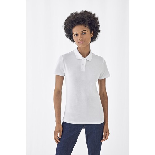 B&C BE INSPIRED Women´s Polo ID.001 (Anthracite, XS)