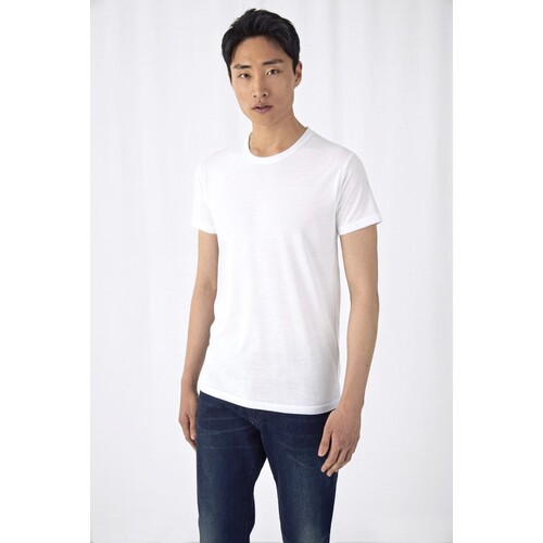 B&C BE INSPIRED Men´s Sublimation T-Shirt (White, S)