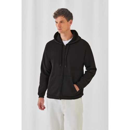 B&C BE INSPIRED ID.205 Sweat-Jacket 50/50 (Anthracite, XS)