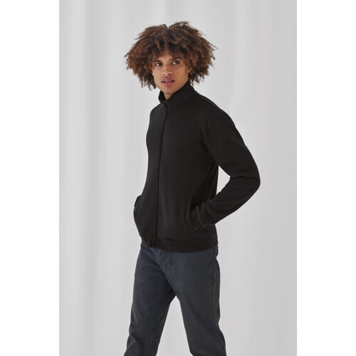 B&C BE INSPIRED ID.206 Sweat-Jacket 50/50 (Anthracite, XS)