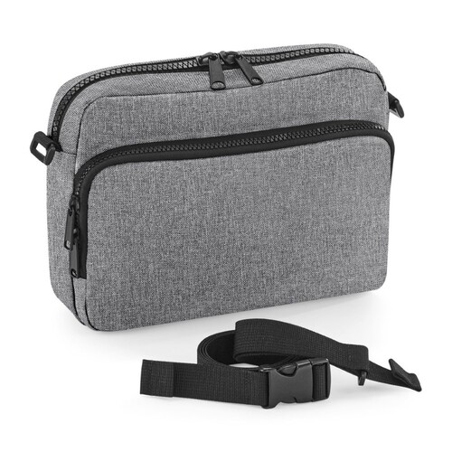 BagBase Modulr™ 2 Litre Multipocket (Grey Marl, 26 x 19 x 7 cm)