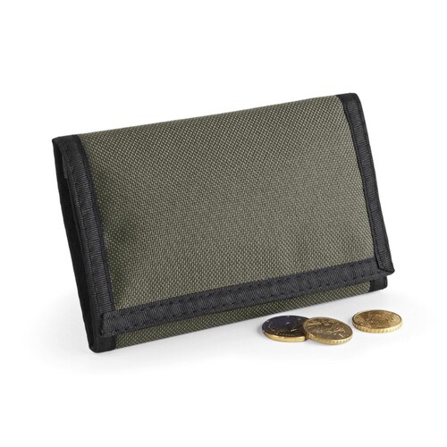 BagBase Ripper Wallet (Black, 9 x 13 cm)