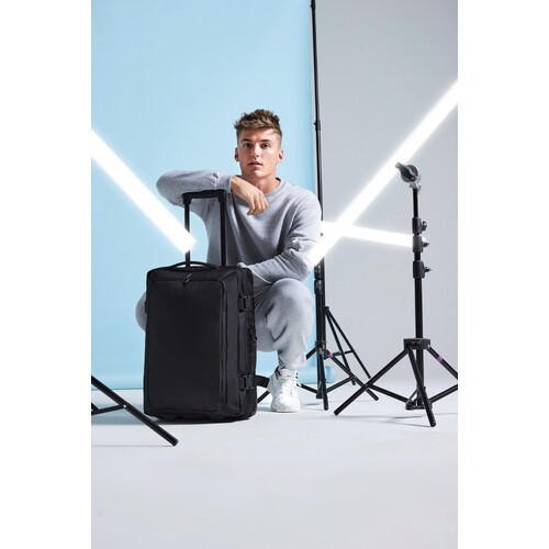 BagBase Escape Carry-On Wheelie (Grey Marl, 35 x 54 x 30 cm)