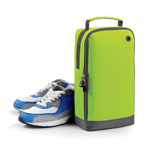 BagBase Athleisure Sports Shoe / Accessory Bag (Ice Grey, 19 x 35 x 12 cm)