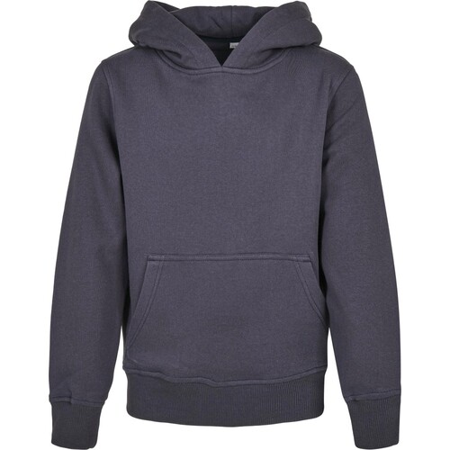 Build Your Brand Kids´ Organic Basic Hoody (Navy, 110/116)