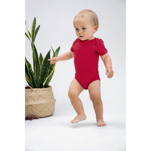Babybugz Baby Bodysuit (White, 12-18 Monate)