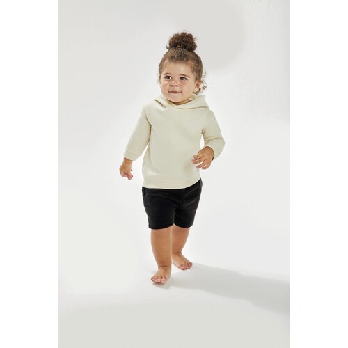 Sudadera con capucha Babybugz Baby Essential (Soft Pink, 18-24 months)