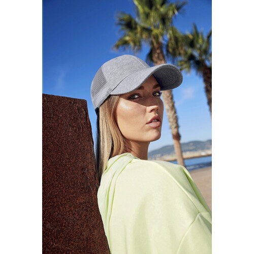 Jersey athleisure trucker cap