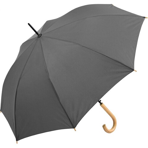 FARE AC stick umbrella ÖkoBrella, waterSAVE® (Grey, Ø 100 cm)