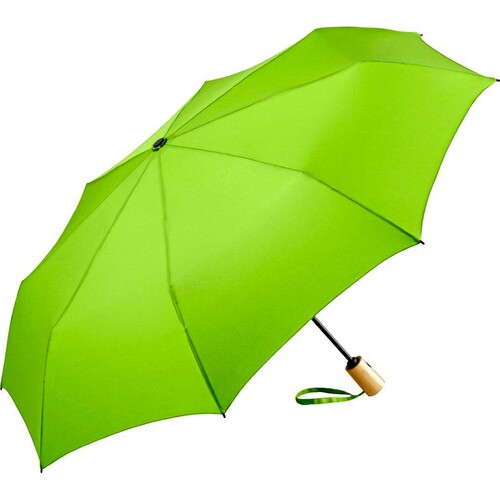 FARE AOC mini pocket umbrella EcoBrella, waterSAVE®. (Lime, Ø 98 cm)