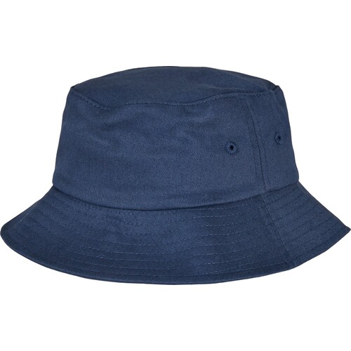 FLEXFIT Kids' Flexfit Cotton Twill Bucket Hat (White, One Size)