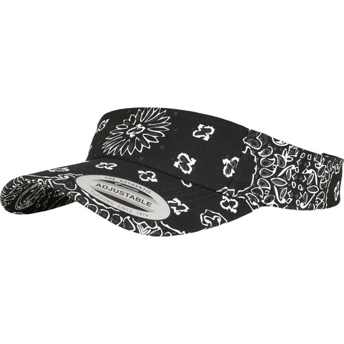 Bandana print visor