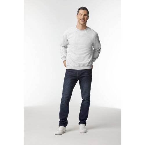 Gildan DryBlend® Adult Crewneck Sweatshirt (White, XXL)