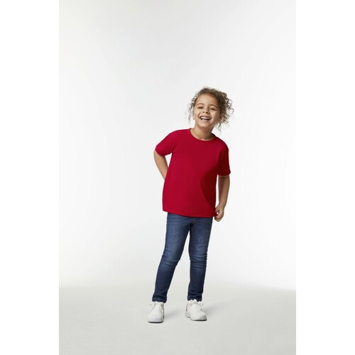 Camiseta Gildan Heavy Cotton™ para niños pequeños (Black, 110 (5T))