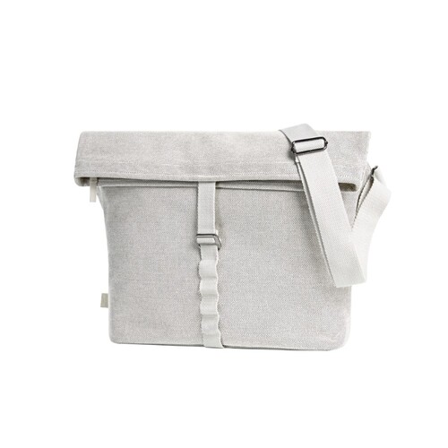 Halfar Shoulder Bag Loom (Grey, 35 x 30 x 13 cm)