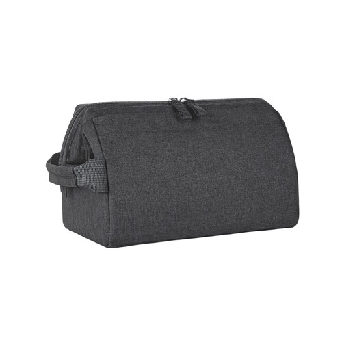 Halfar Zip Bag Circle (Black Heather, 26 x 18 x 14 cm)