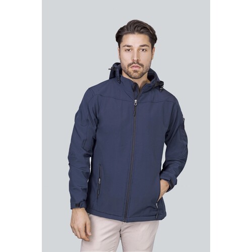 Men's Hooded Soft Shell Jacket